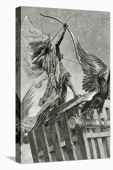 Nemrod, 19th Century-Georges Marie Rochegrosse-Stretched Canvas