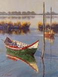 Green Boat-Nenad Mirkovich-Art Print