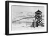 Nenana Ice Pool near Tanana River, Alaska Photograph - Fairbanks, AK-Lantern Press-Framed Art Print