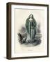 Nenuphar (Water Lily)-JJ Grandville-Framed Art Print