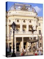 Neo-Baroque Slovak National Theatre, Now Major Opera and Ballet Venue, Bratislava, Slovakia-Richard Nebesky-Stretched Canvas