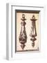 Neo Classical Door Knockers-Rene Stein-Framed Art Print