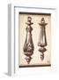 Neo Classical Door Knockers-Rene Stein-Framed Art Print