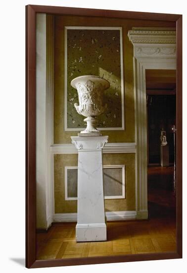 Neo-Classical Vase in the Sala Terrena of the Schinkel Pavillion-Karl Friedrich Schinkel-Framed Giclee Print