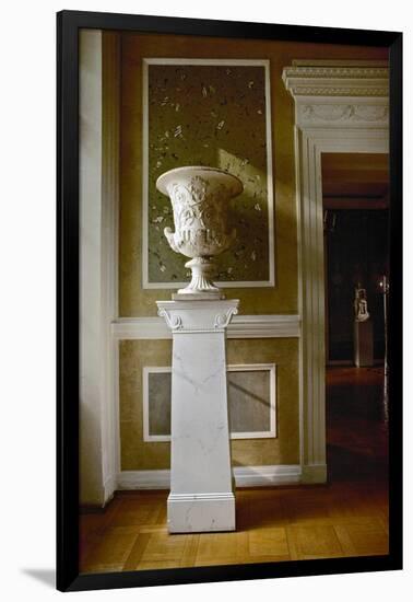 Neo-Classical Vase in the Sala Terrena of the Schinkel Pavillion-Karl Friedrich Schinkel-Framed Giclee Print