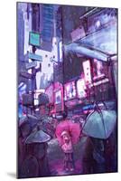 Neo New York-Camilla D'Errico-Mounted Premium Giclee Print