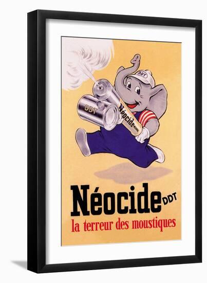 Neocide DDT: La Terreur des Moustiques-null-Framed Art Print