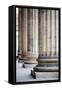 Neoclassical Columns-Felipe Rodriguez-Framed Stretched Canvas