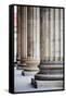 Neoclassical Columns-Felipe Rodriguez-Framed Stretched Canvas