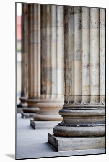 Neoclassical Columns-Felipe Rodriguez-Mounted Photographic Print