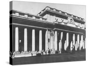 Neoclassical Exterior of Penn Station, Soon to Be Demolished-Walker Evans-Stretched Canvas
