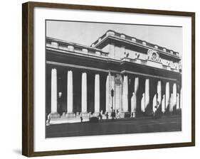 Neoclassical Exterior of Penn Station, Soon to Be Demolished-Walker Evans-Framed Photographic Print