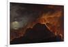 Neoclassicism : the Eruption of Mount Vesuvius Par Wutky, Michael (1739-1822), 1779. Oil on Canvas.-Michael Wutky-Framed Giclee Print