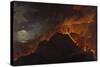 Neoclassicism : the Eruption of Mount Vesuvius Par Wutky, Michael (1739-1822), 1779. Oil on Canvas.-Michael Wutky-Stretched Canvas