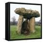 Neolithic Burial Chamber at St Lythans, 5th Millennium Bc-CM Dixon-Framed Stretched Canvas