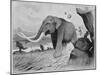 Neolithic Mammoth Hunt-Cecil Aldin-Mounted Art Print