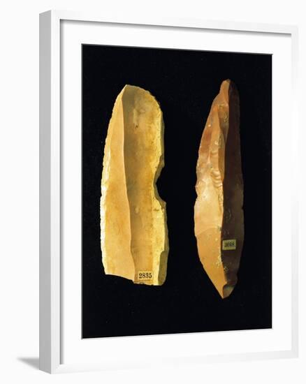 Neolithic Scrapers, from Umbria Region, Italy-null-Framed Giclee Print