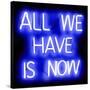 Neon All We Have Is Now BB-Hailey Carr-Stretched Canvas