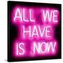 Neon All We Have Is Now PB-Hailey Carr-Stretched Canvas