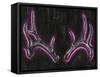 Neon Antlers I-Ethan Harper-Framed Stretched Canvas