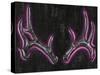 Neon Antlers I-Ethan Harper-Stretched Canvas