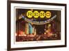 Neon at Night, Reno, Nevada-null-Framed Art Print