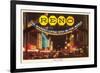 Neon at Night, Reno, Nevada-null-Framed Premium Giclee Print