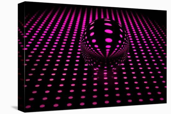 Neon Ball in Pink-Heidi Westum-Stretched Canvas