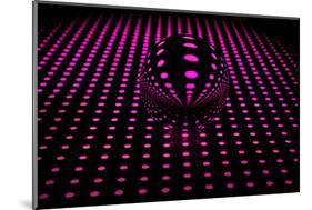 Neon Ball in Pink-Heidi Westum-Mounted Photographic Print