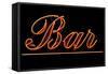 Neon Bar Sign-Mr Doomits-Framed Stretched Canvas