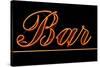 Neon Bar Sign-Mr Doomits-Stretched Canvas