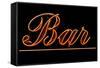 Neon Bar Sign-Mr Doomits-Framed Stretched Canvas