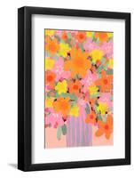Neon Bouquet-Treechild-Framed Photographic Print
