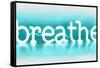 Neon Breathe AW-Hailey Carr-Framed Stretched Canvas