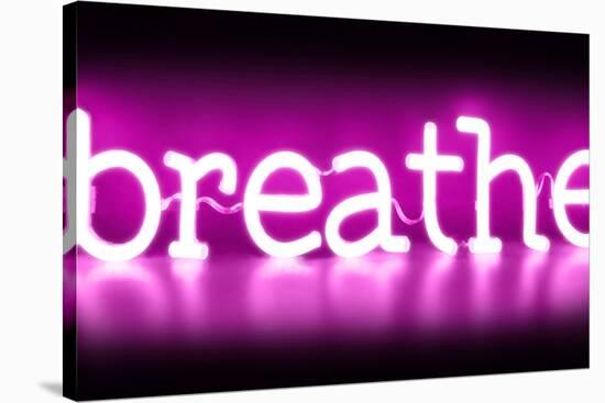 Neon Breathe PB-Hailey Carr-Stretched Canvas
