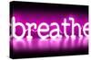 Neon Breathe PB-Hailey Carr-Stretched Canvas