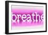 Neon Breathe PW-Hailey Carr-Framed Art Print