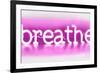 Neon Breathe PW-Hailey Carr-Framed Art Print