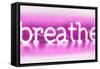 Neon Breathe PW-Hailey Carr-Framed Stretched Canvas