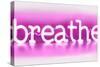Neon Breathe PW-Hailey Carr-Stretched Canvas