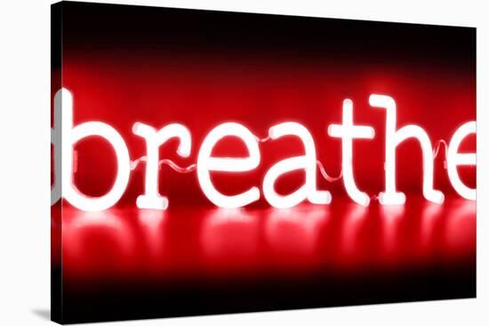 Neon Breathe RB-Hailey Carr-Stretched Canvas