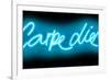 Neon Carpe Diem AB-Hailey Carr-Framed Art Print