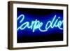 Neon Carpe Diem BB-Hailey Carr-Framed Art Print