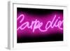 Neon Carpe Diem PB-Hailey Carr-Framed Art Print