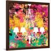 Neon Chandelier I-Miranda York-Framed Premium Giclee Print