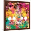 Neon Chandelier I-Miranda York-Framed Premium Giclee Print