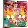 Neon Chandelier I-Miranda York-Mounted Art Print