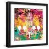 Neon Chandelier I-Miranda York-Framed Art Print