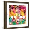 Neon Chandelier I-Miranda York-Framed Art Print