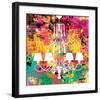 Neon Chandelier I-Miranda York-Framed Art Print